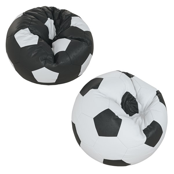 3D bean bag soccer ball TurboSquid 1693066