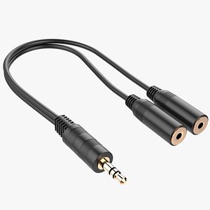 3d jack plug model