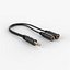 Stereofoniczny kabel Y-Splitter