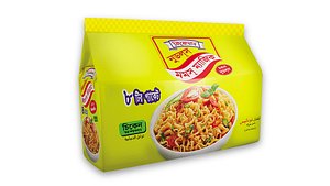 Instant Noodles Foil Pack 3D Model 3D model