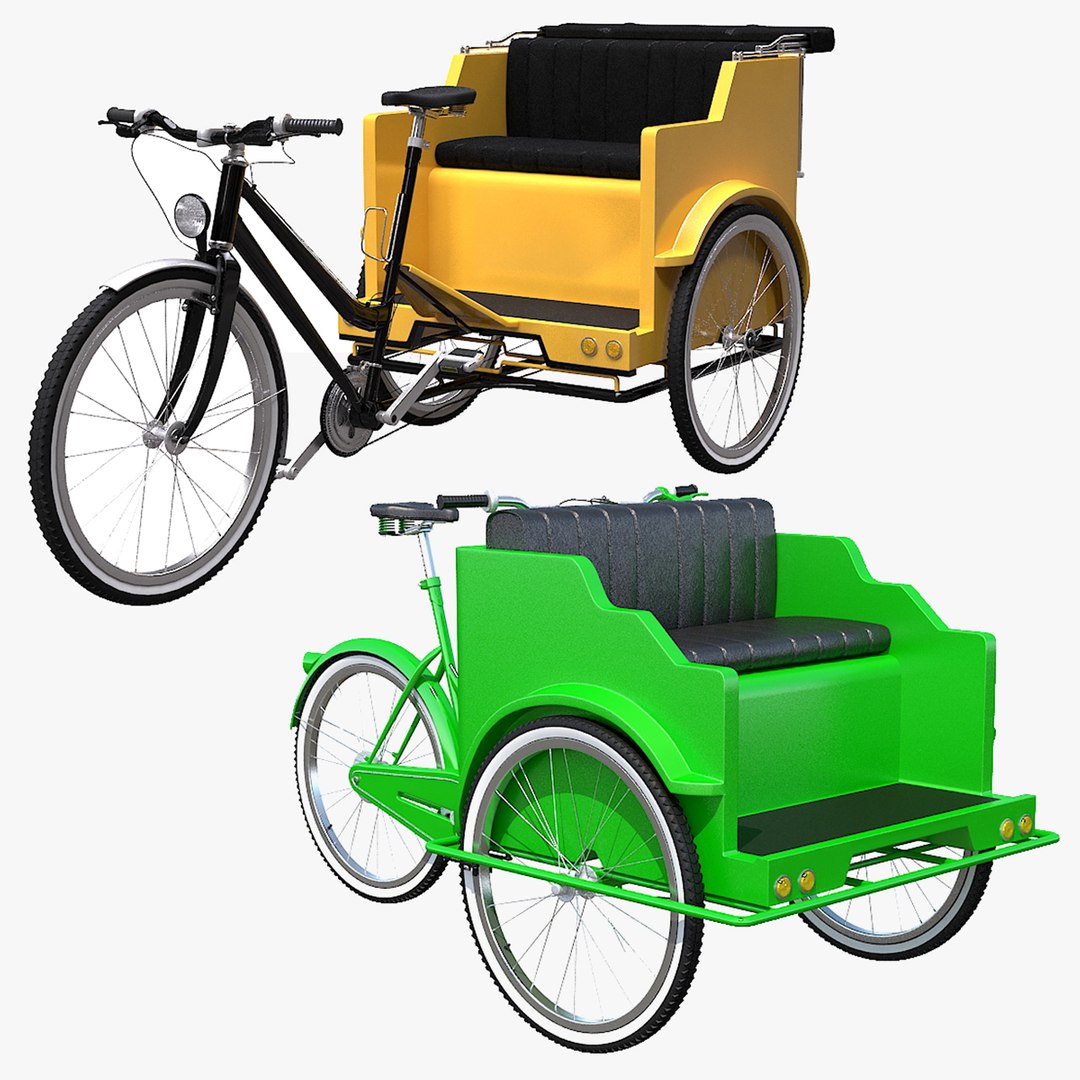 Pedicab bike trailer hot sale