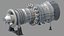 3D siemens gas turbine package model