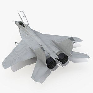3D MiG 29 Tandem Aircraft with Armament