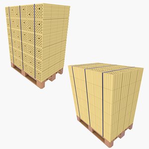 Construction Materials on Pallets v6