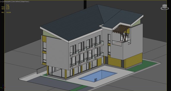 Generic house 3D model - TurboSquid 1481452