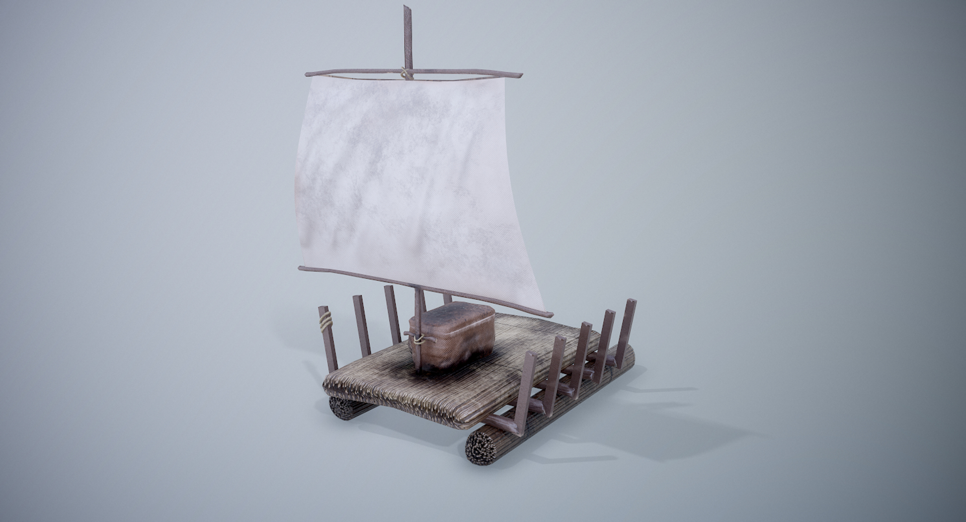 Raft 3d Obj