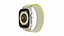 Apple Watch Ultra Titanium Case with Yellow And Beige Trail Loop 3ds Max