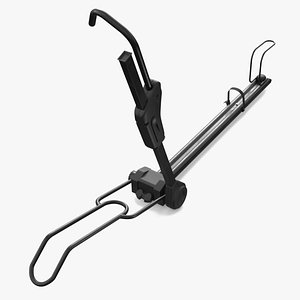 Folded Bicycle Rack for Car Vehicle Accessory Black