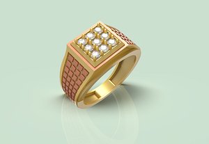 3D Unique Ring - 0030