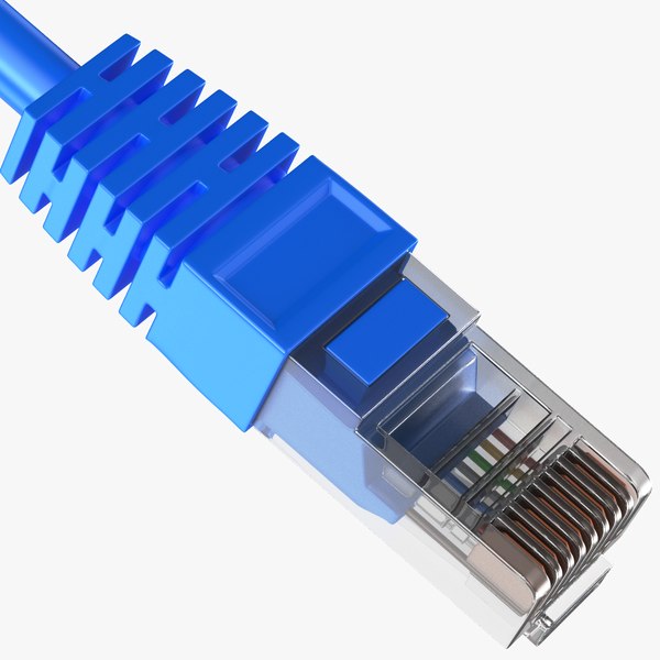 modelo 3d Detailed Ethernet Cable - TurboSquid 2111318
