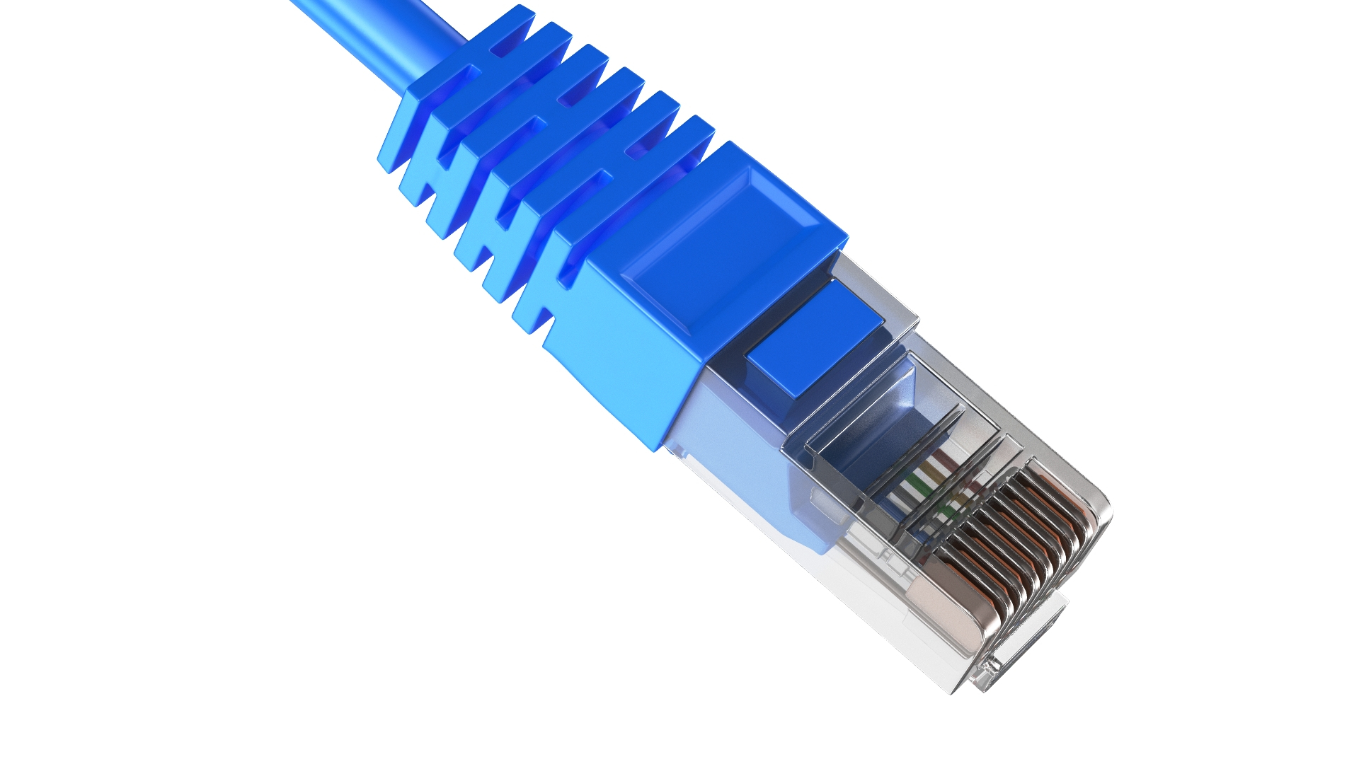 Detailed Ethernet Cable 3D Model - TurboSquid 2111318