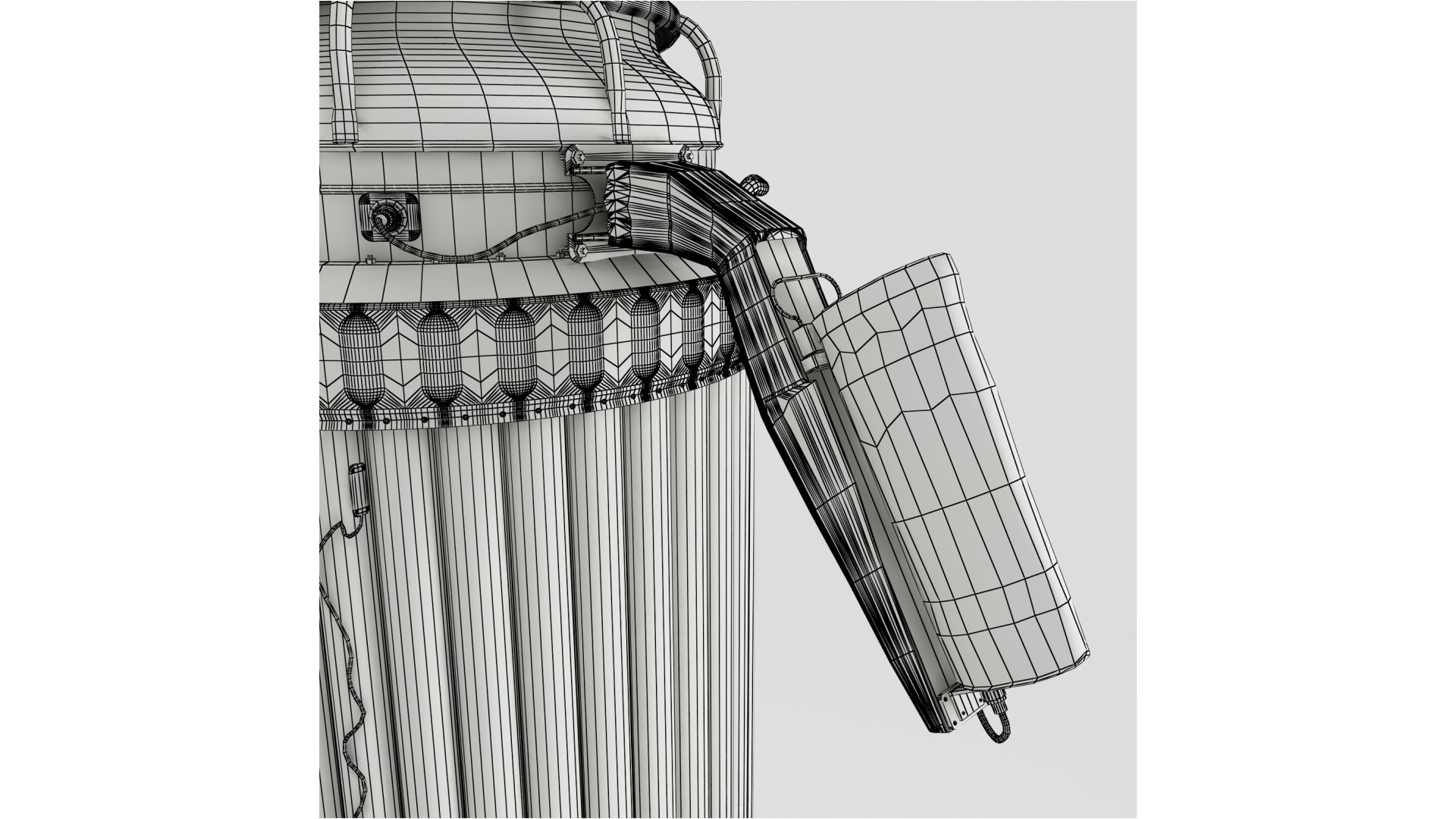 3D Inflatable Airlock Of Spacecraft Voskhod-2 Model - TurboSquid 1839703