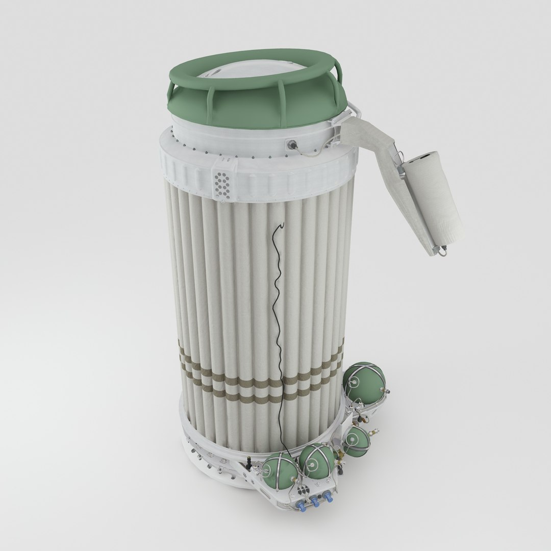 3D Inflatable Airlock Of Spacecraft Voskhod-2 Model - TurboSquid 1839703