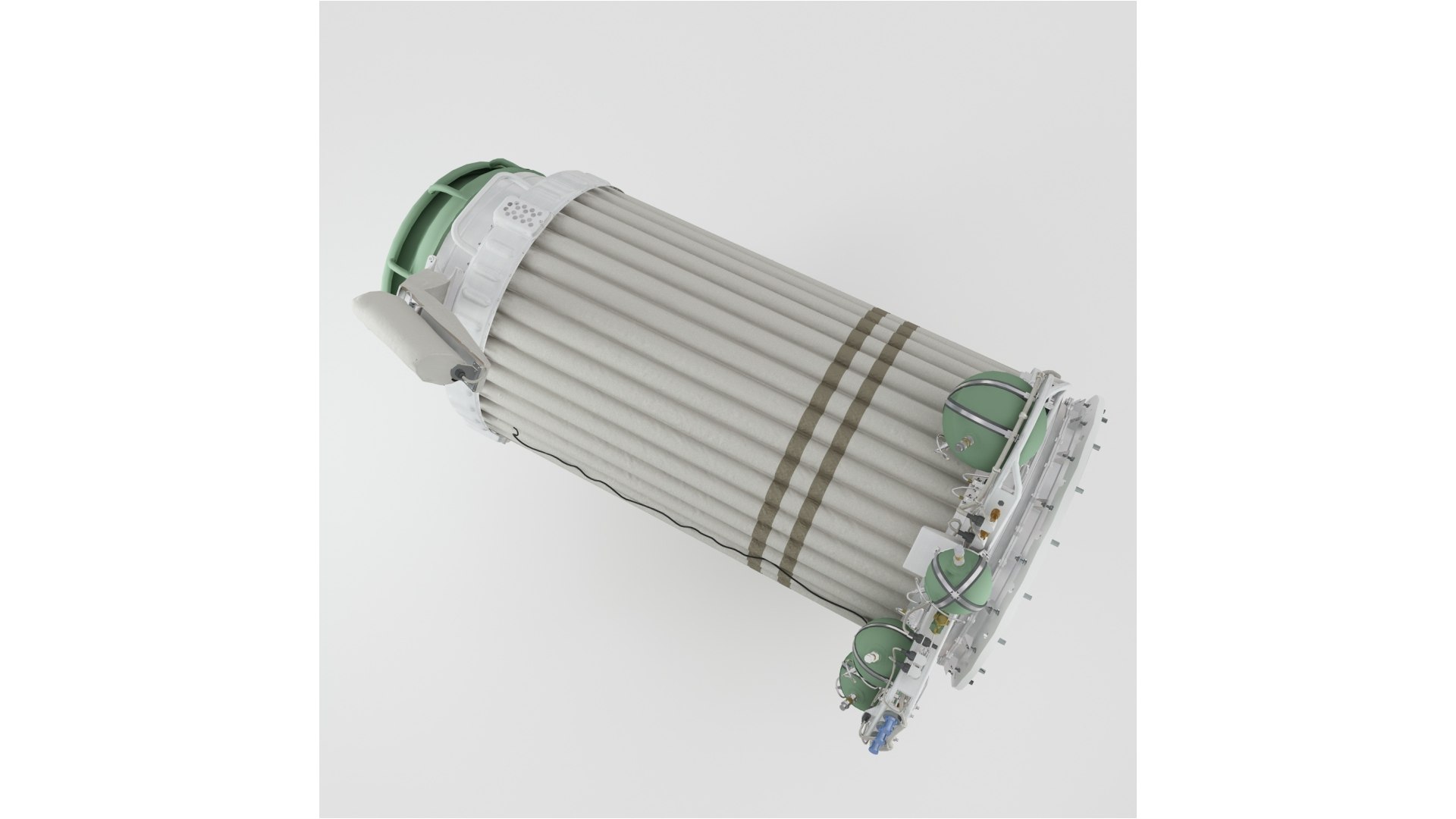 3D Inflatable Airlock Of Spacecraft Voskhod-2 Model - TurboSquid 1839703