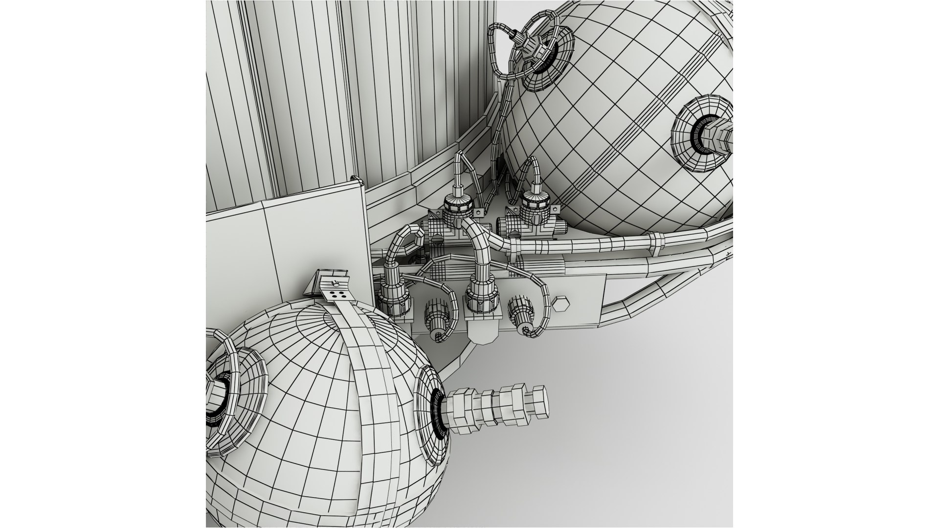 3D Inflatable Airlock Of Spacecraft Voskhod-2 Model - TurboSquid 1839703