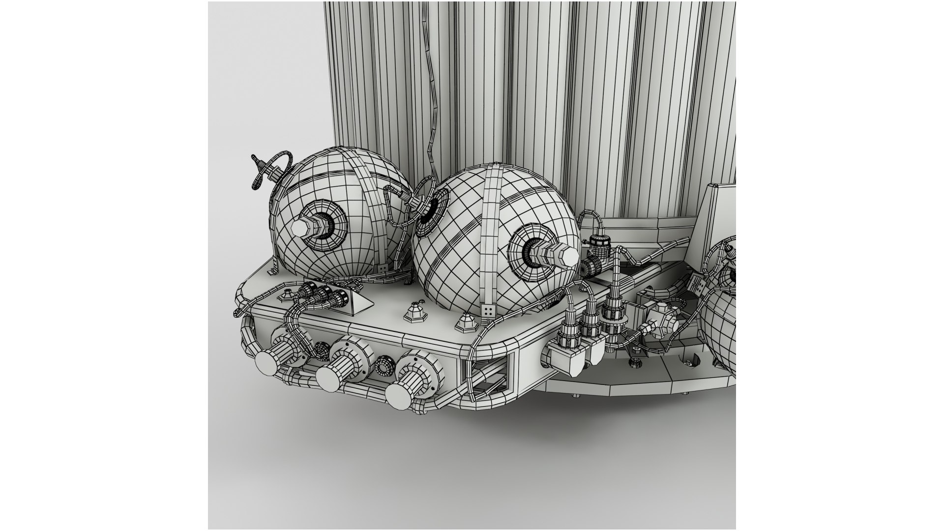 3D Inflatable Airlock Of Spacecraft Voskhod-2 Model - TurboSquid 1839703