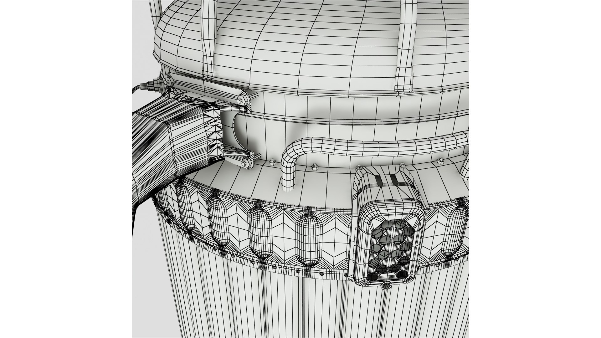 3D Inflatable Airlock Of Spacecraft Voskhod-2 Model - TurboSquid 1839703