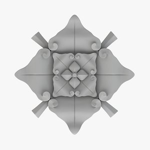 3D Gothic Ornament 053