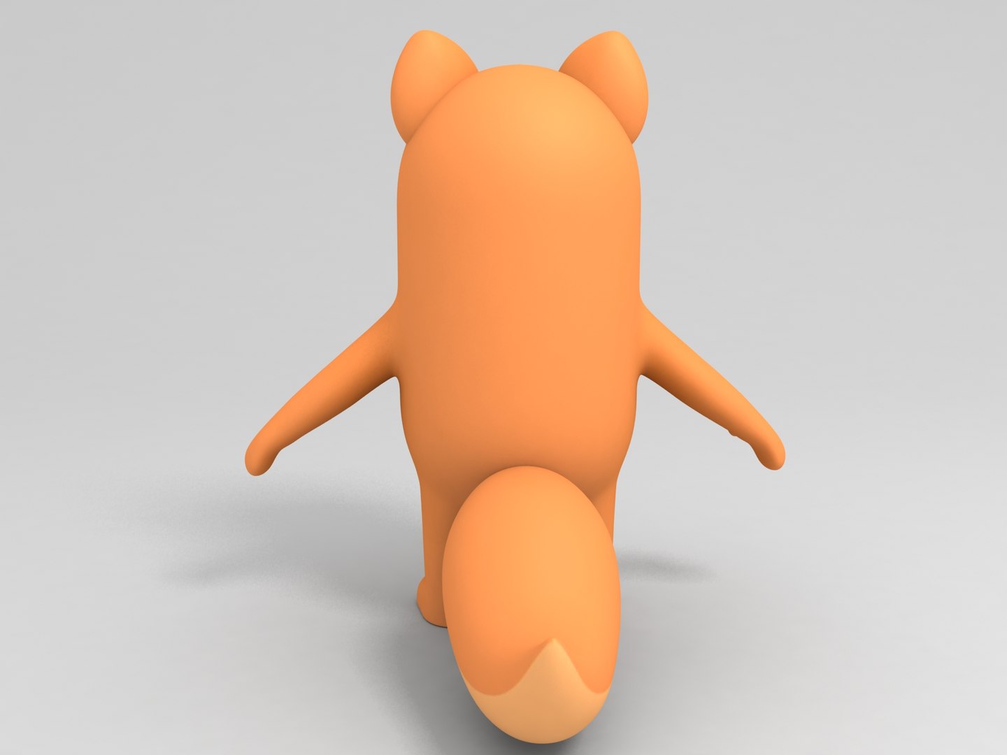 Rigged squirrel cartoon 3D model - TurboSquid 1294117