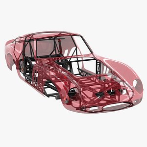 Car Chassis Frame 2 model