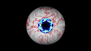 Rigged eyes of the lost ocean