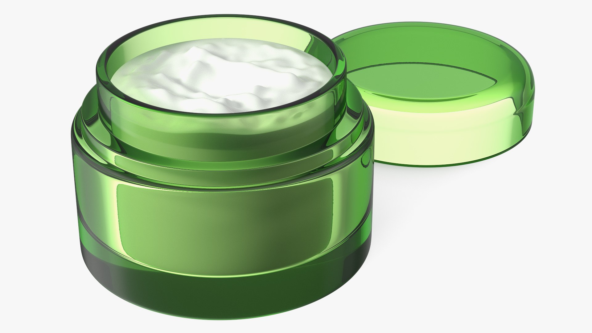 Aloe Vera Face Cream 3D model preview