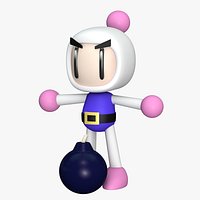 Shiro Bom Super Bomberman White