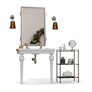 classic-style-bathroom-furniture 3D model