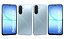 3D Samsung Galaxy A17 4G Blue And Samsung Galaxy A17 5G Blue model