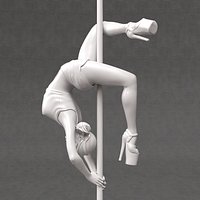Sport Poledance 3d printable
