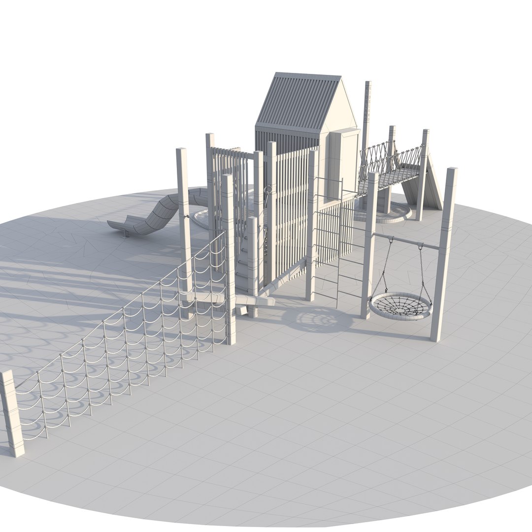 Playground 3D Model - TurboSquid 1977559