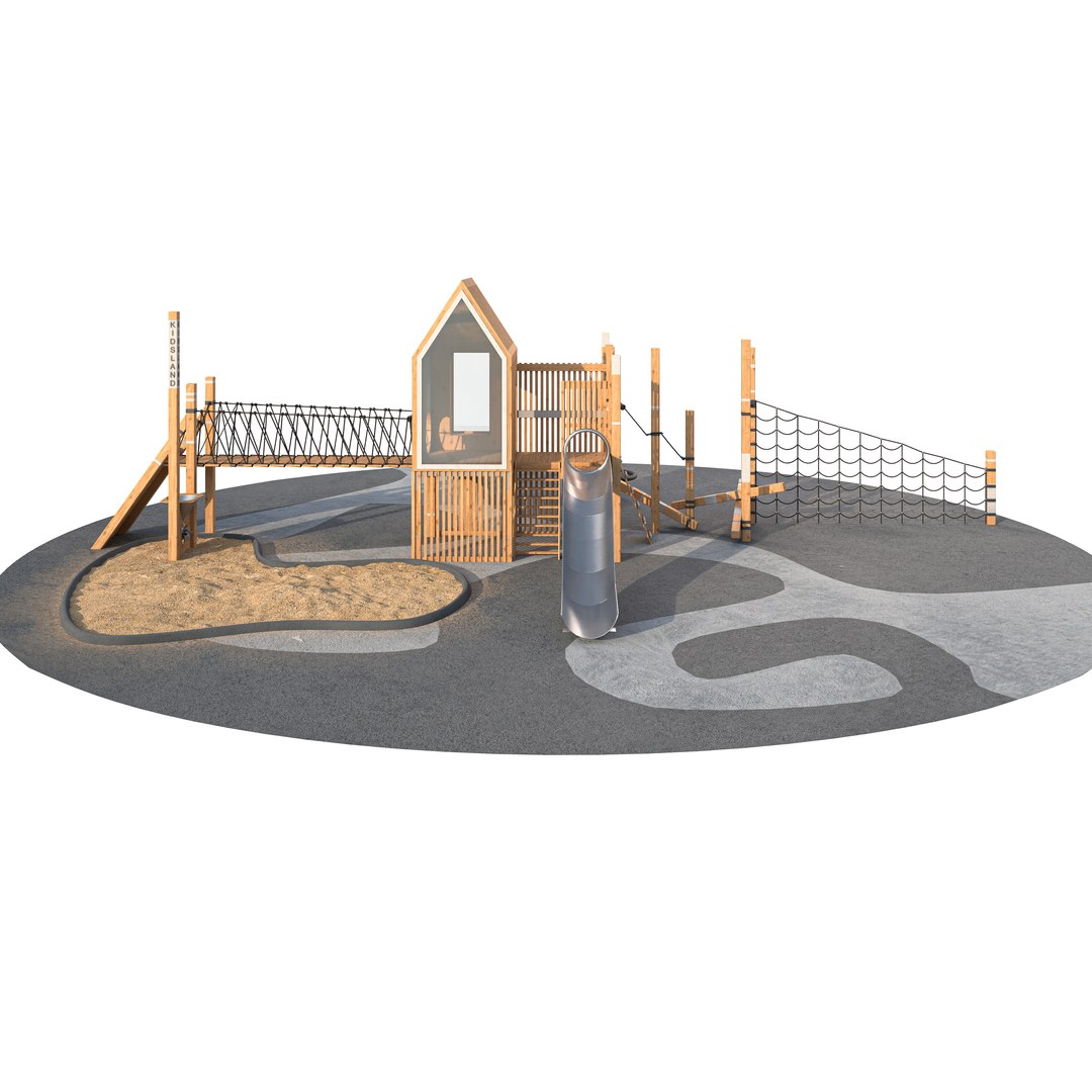 Playground 3D Model - TurboSquid 1977559