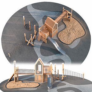 Playground 3D model