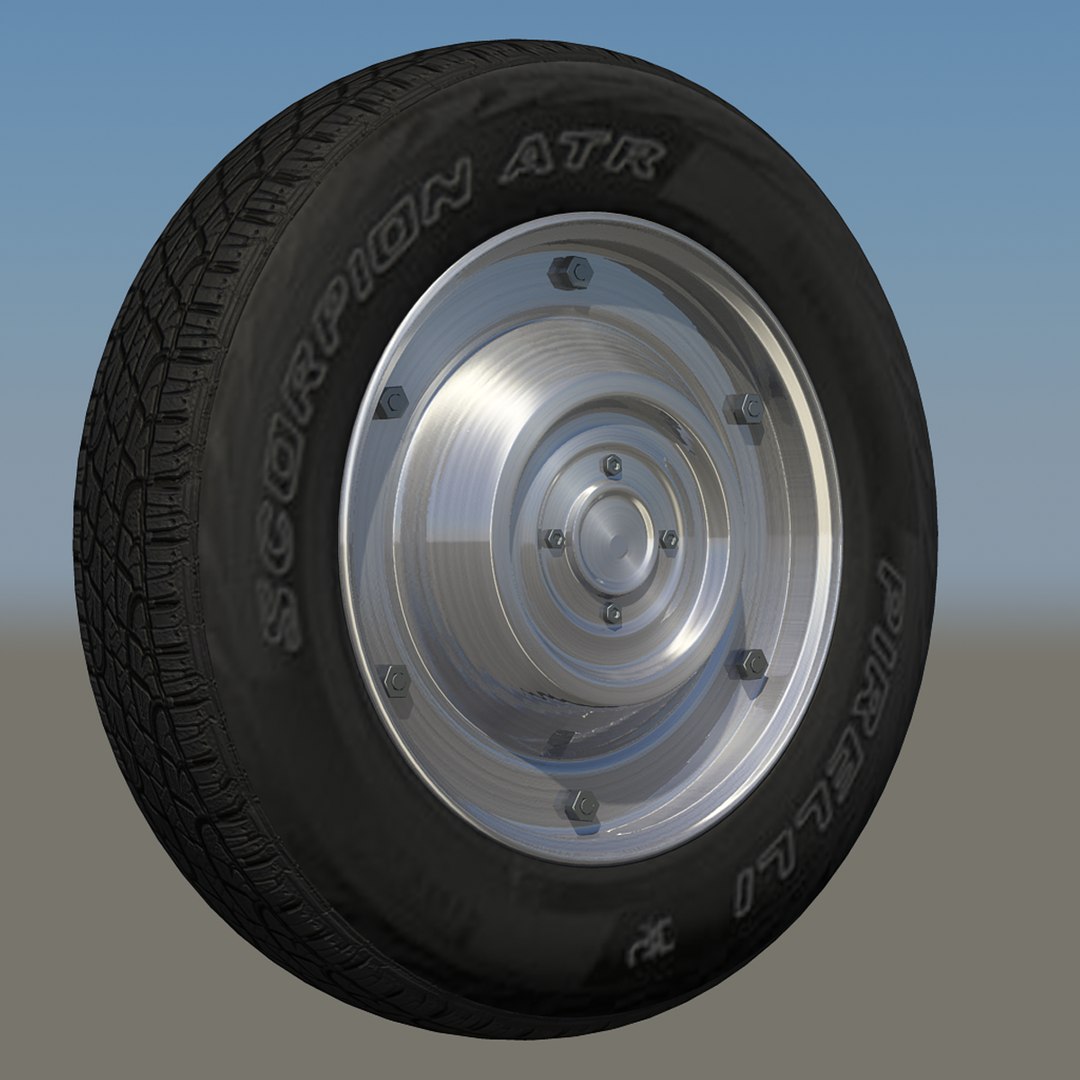 3d Wheel Motor Scooter Rim