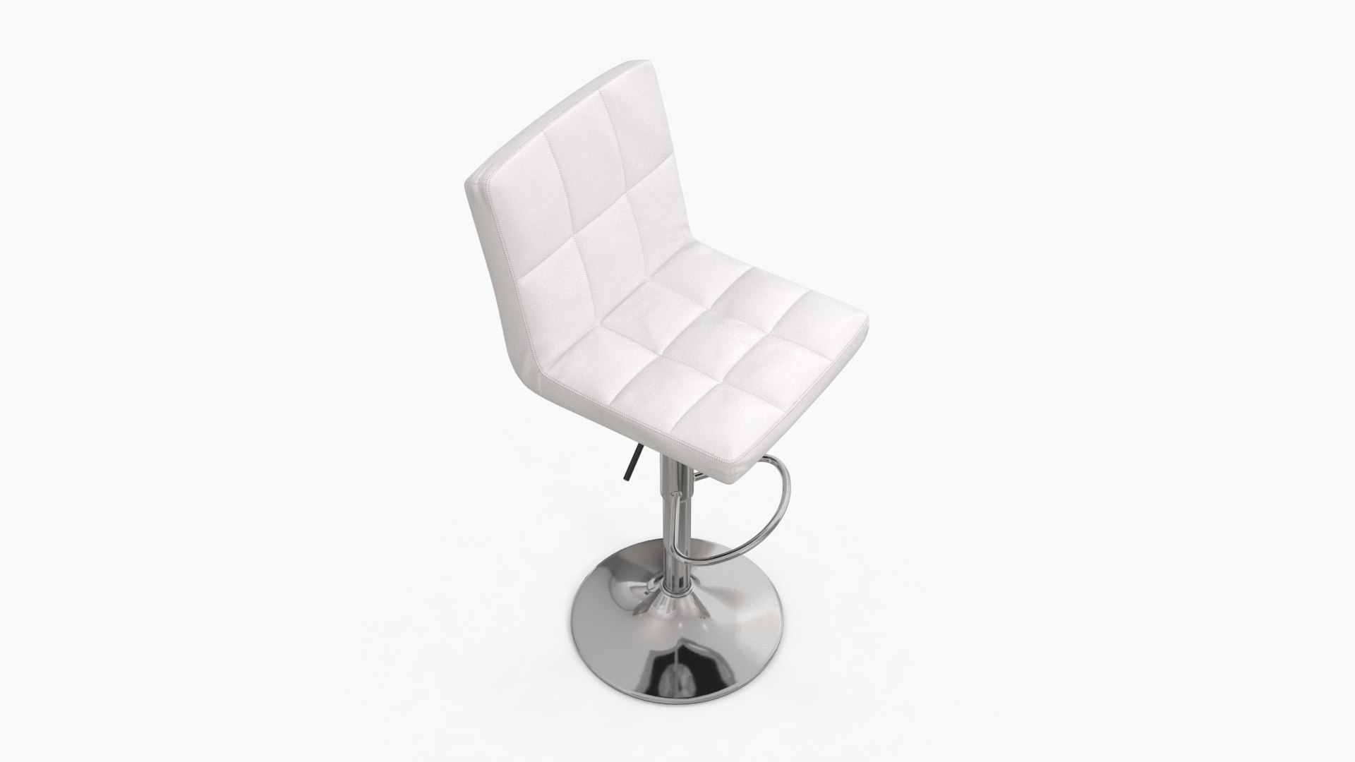 Modern White Leather Stool model https://p.turbosquid.com/ts-thumb/TI/3PYXZw/Qa/stool_preview02/png/1694769349/1920x1080/fit_q87/a890afb4efd97cda9592c9b033f6fe31bb2b52b6/stool_preview02.jpg