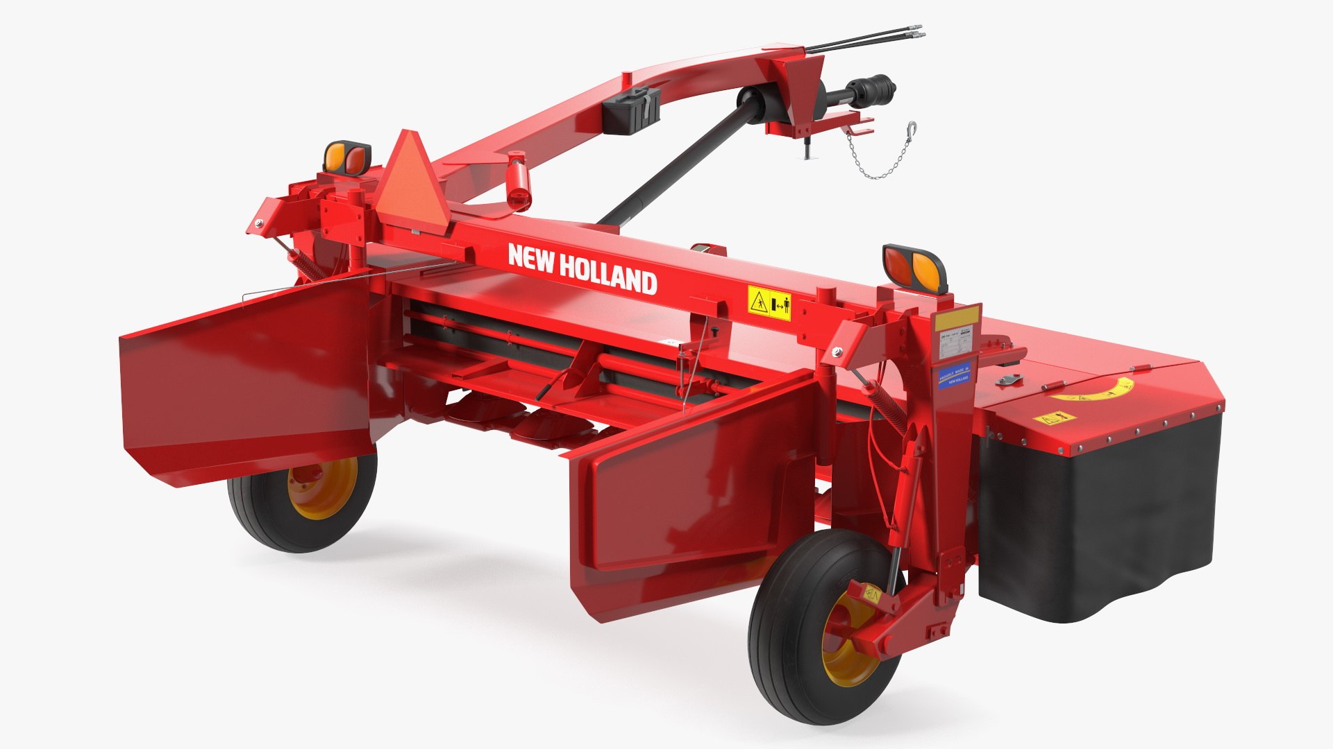 Discbine 210 Side Pull Disc Mower Conditioners 3D model preview