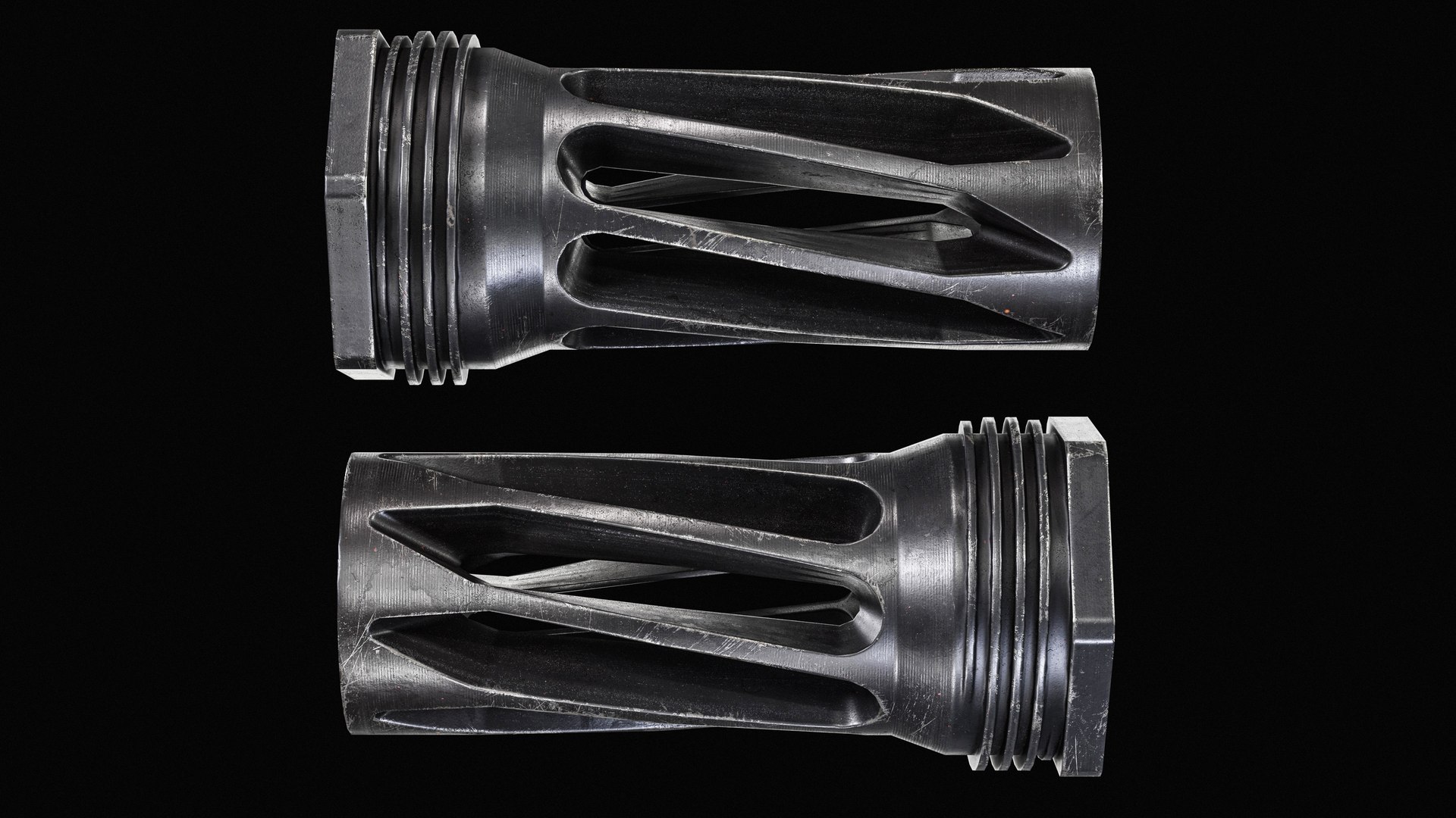 Muzzle Brake 5x56 - PBR Low-poly 3D model 3D model https://p.turbosquid.com/ts-thumb/TI/4Olxsv/TK/untitled_viewport_003/jpg/1784654053/1920x1080/fit_q87/4225d01ab591a7b6eb3d154235c87c6dd950186a/untitled_viewport_003.jpg