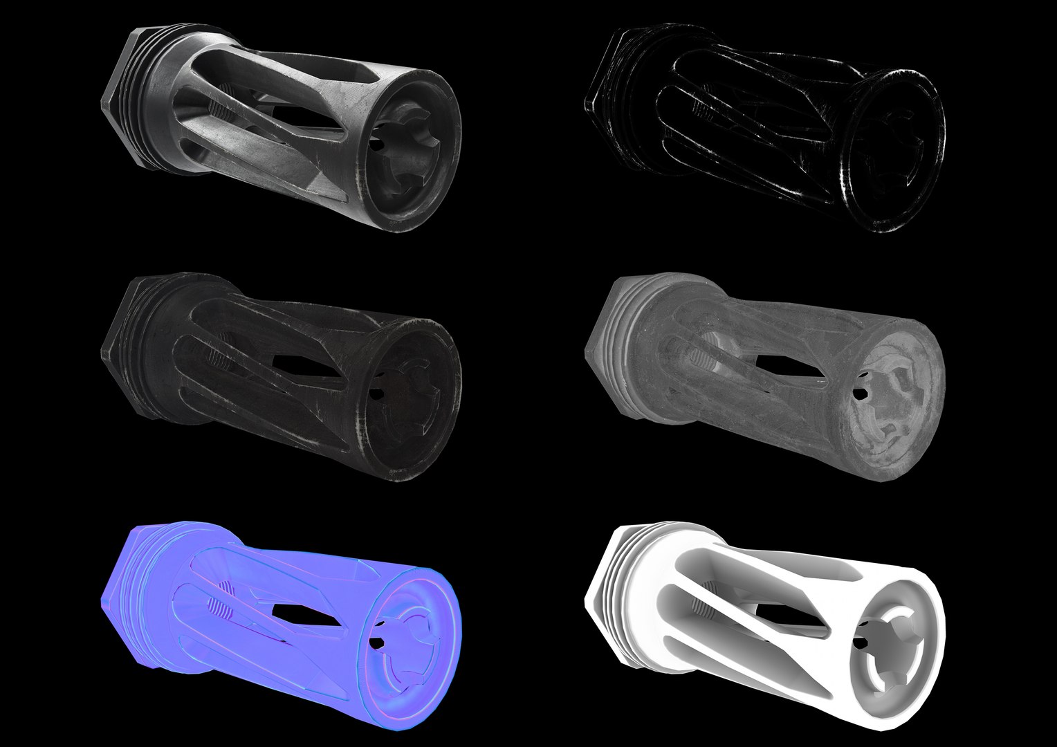 Muzzle Brake 5x56 - PBR Low-poly 3D model 3D model https://p.turbosquid.com/ts-thumb/TI/4Olxsv/ax/untitled1/jpg/1784644737/1920x1080/fit_q87/e136b89e2c092ed6634b25e773dea2617f49e11b/untitled1.jpg
