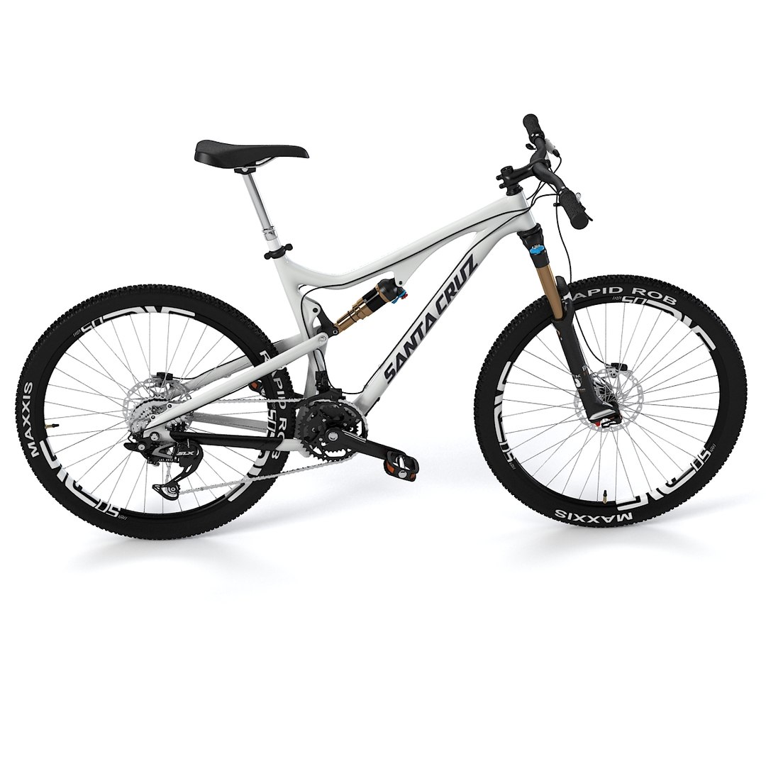 3dsmax Santa Cruz Mountain Bike