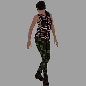 Rigged Female Character 11