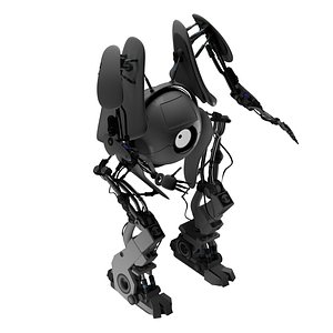 3D model character robot