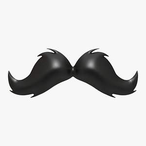 Cartoon Mustache 07