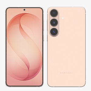 Samsung Galaxy S26 Plus Pink Gold 3D model