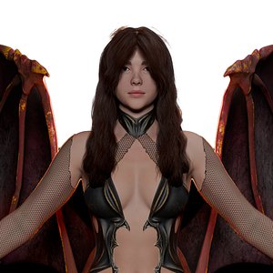 Fallen Angel 3D model