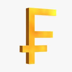 Franc currency sign