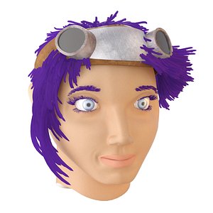 woman face 3D model