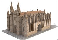 Cathedral of Palma, Mallorca, Balearic Islands.