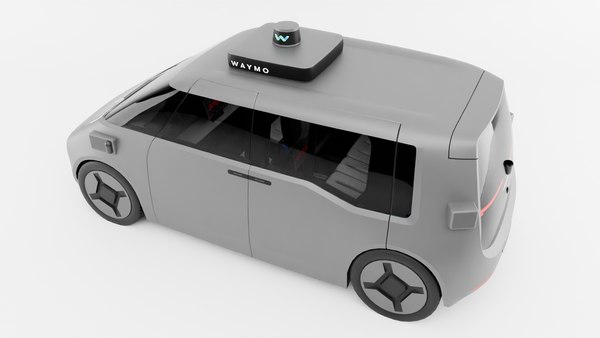modelo 3d Zeekr Waymo - TurboSquid 2245891
