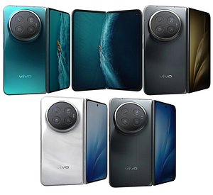 Vivo X Fold 6 All Colors 3D model