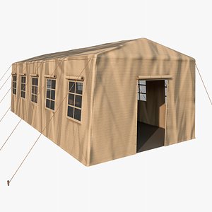 3D Tent 3 with PBR 4K